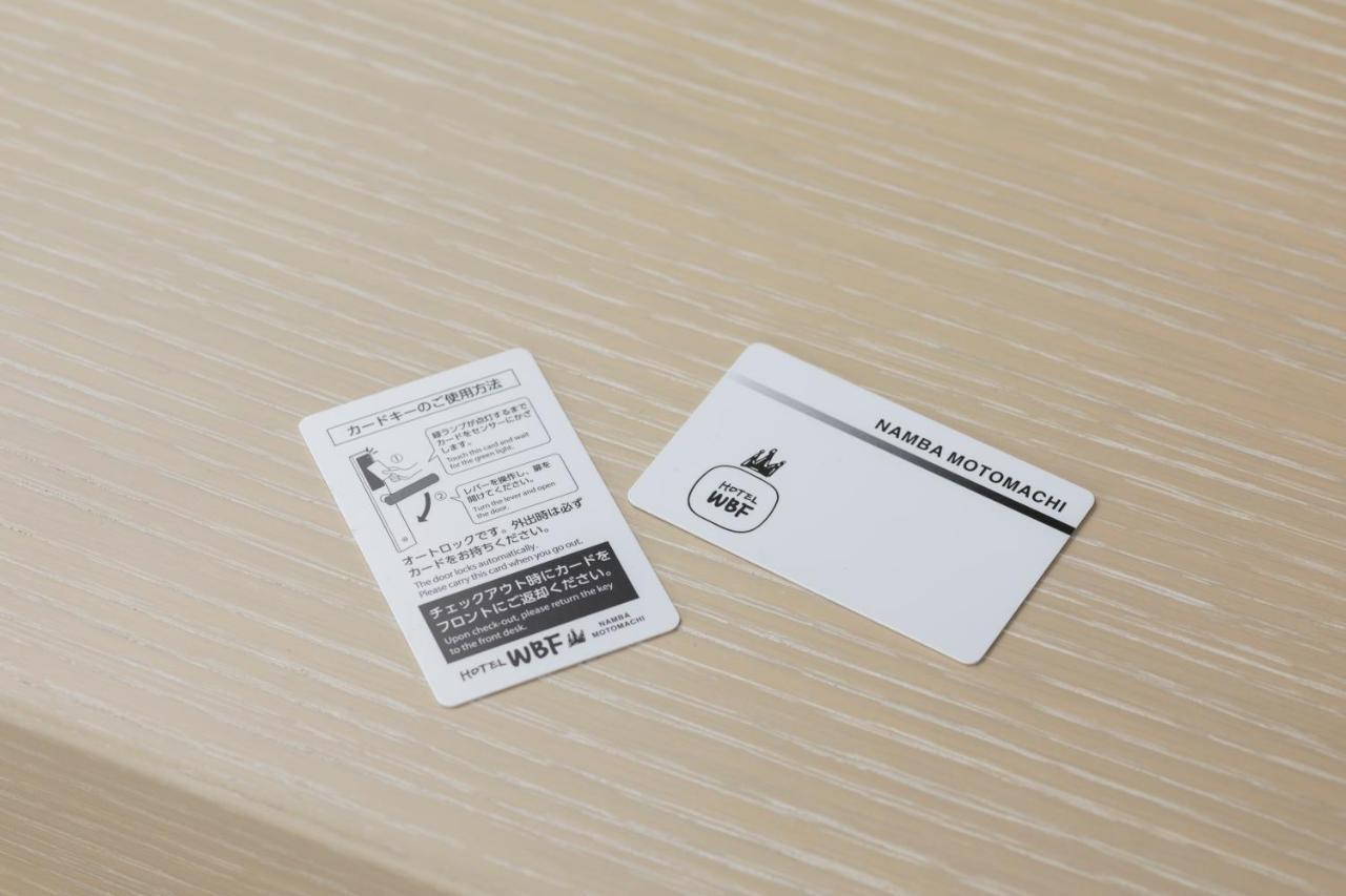 Hotel Wbf Namba Motomachi Osaka Eksteriør billede